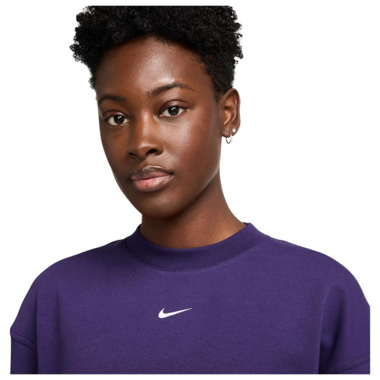 Nike Γυναικείο φούτερ Pro Dri-FIT Fleece Graphic Crewneck Sweatshirt Nike Γυναικείο φούτερ Pro Dri-FIT Fleece Graphic Crewneck Sweatshirt
